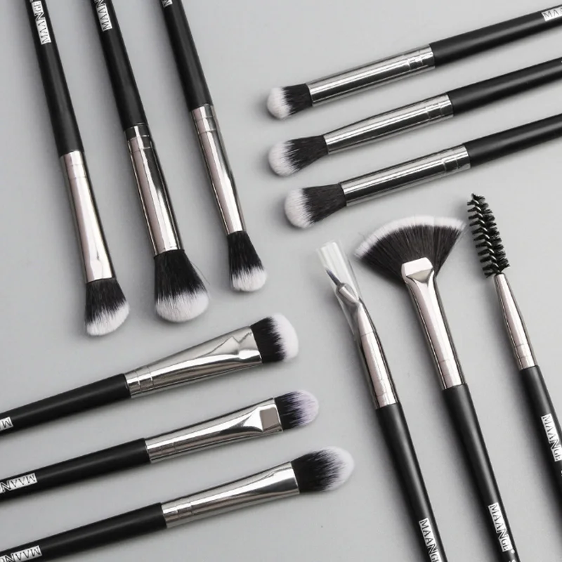 Набор кистей для макияжа Профессиональные 12 шт./лот кисти смешивания теней век