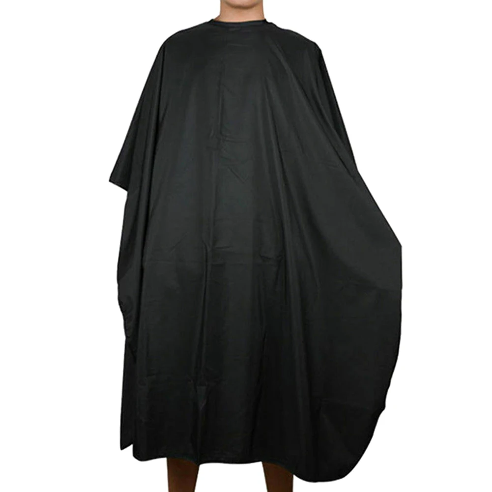 

2019 Salon Hair Cut Hairdressing Cape Large Hairdresser Barbers Gown Cloth Black