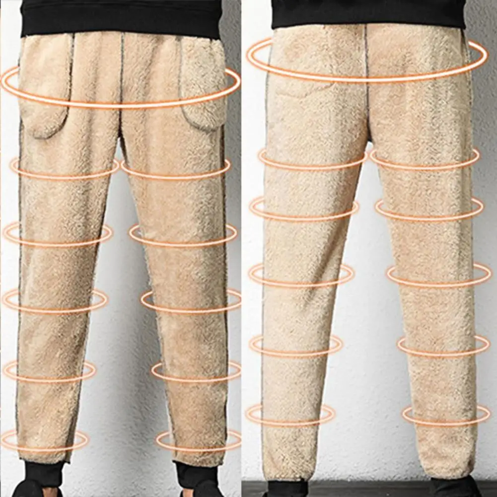 

Однотонные Потрясающие зимние брюки Inseam, повседневные брюки для сна