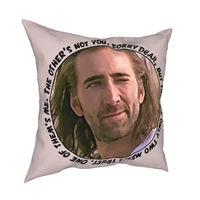 2021 high quality movie characters said sorry pillowcase printed polyester cushion cover decor pillow case cover home zippered
