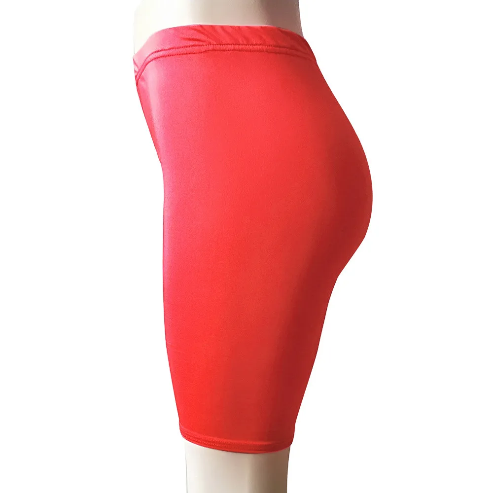 Шорты для йоги женские модные однотонные эластичные леггинсы спортивные