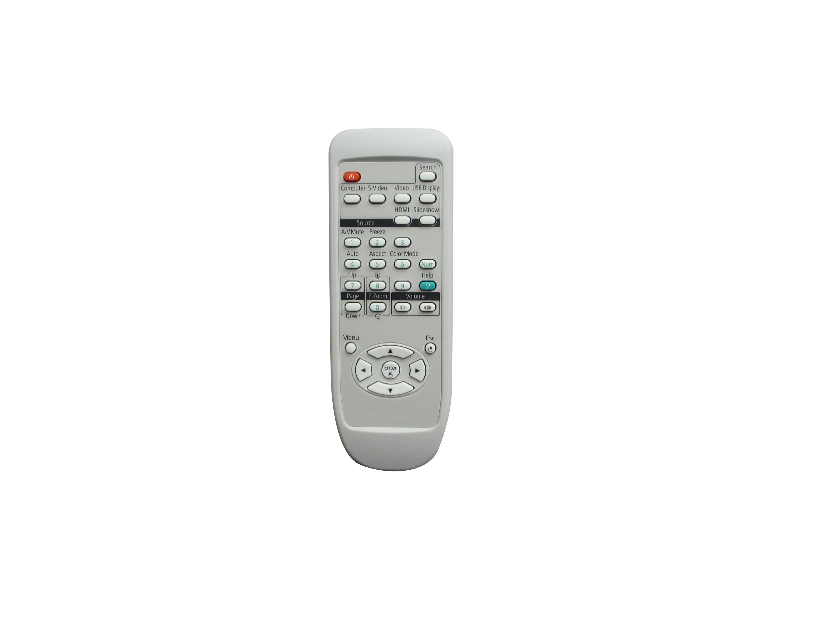 Пульт дистанционного управления для проекторов EPSON EB-410WE VS335W EX3220 EMP-82 EMP-TW62 H555A EX6220