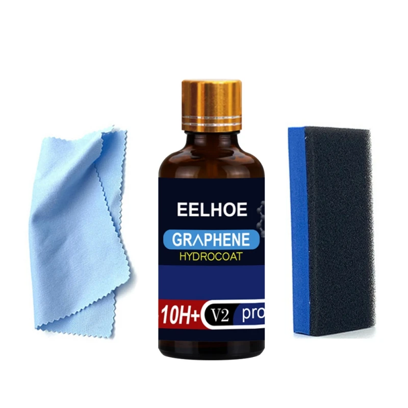 

Paint Care EELHOE 30/50ml 12H Nano Super Hydrophobic Ceramic Coating Anti-Scratch Car Polish Exterior Care