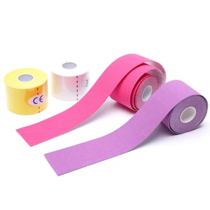 Эластичный Бандаж GOBYGO для фитнеса, 5 м, водонепроницаемый, пластырь кинезиологическая лента