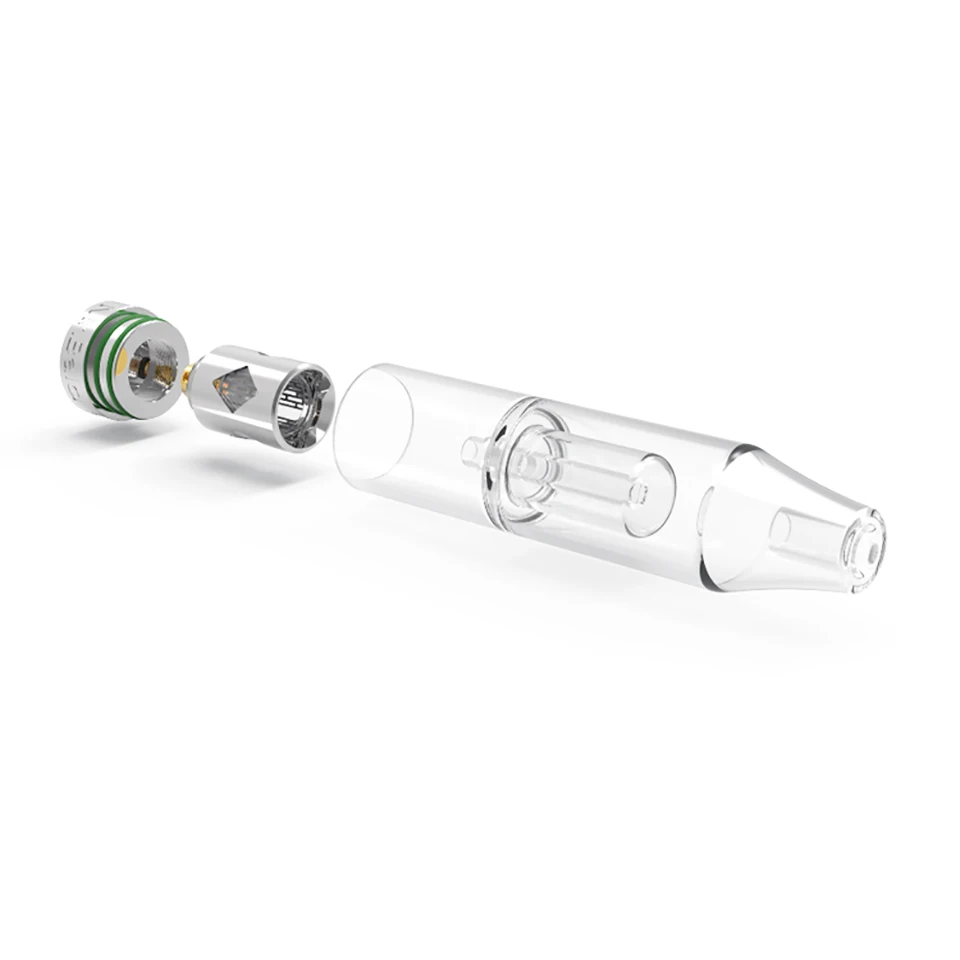 Upgraded Glass Atomizer Original Longmada Crystal ii Tank Fence System Quartz Heating Coil For Oil Wax Vaporizer | Электроника