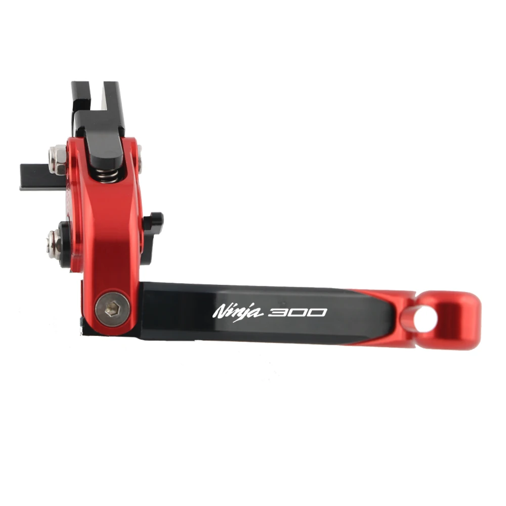 Рычаг сцепления и тормоза для мотоцикла KAWASAKI EX300 NINJA 300 NINJA300 2013-2018 с возможностью регулировки и складывания.