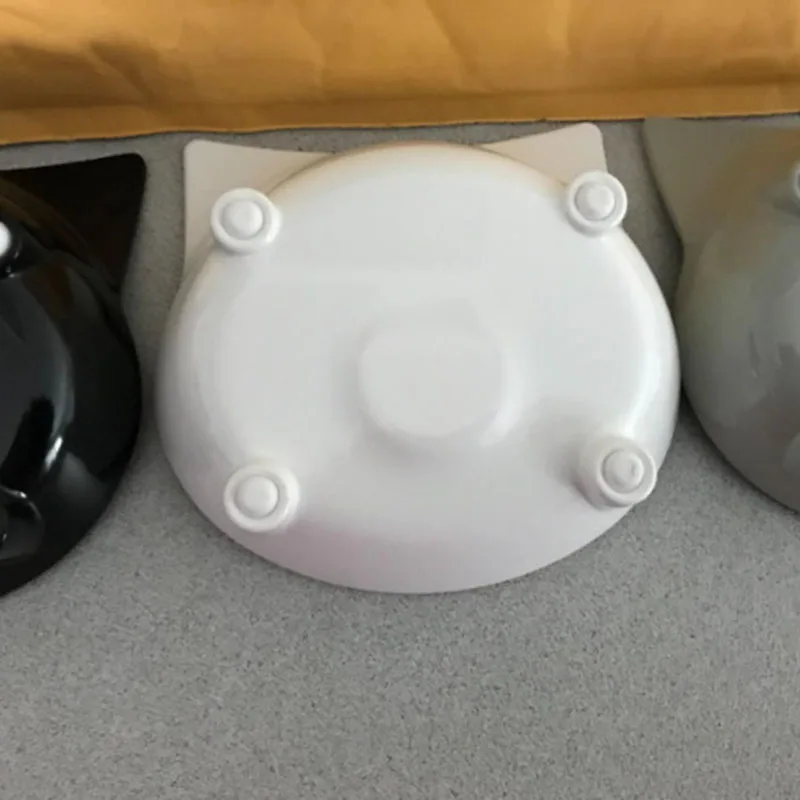 С постепенным увеличением кошка Еда чаши широкий блюдо Нескользящие Коврик для