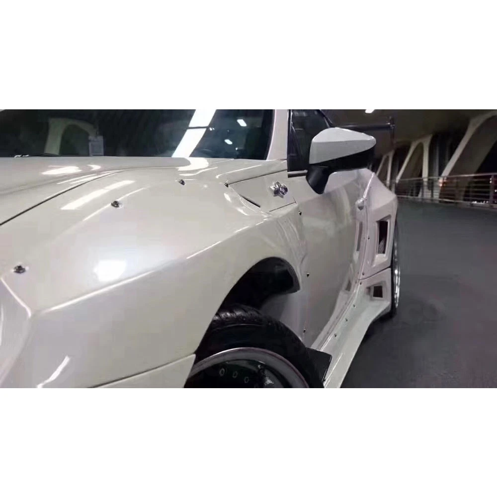 Набор из стекловолокна с широким корпусом для Toyota GT86 Subaru BRZ FT86 FRS передний бампер