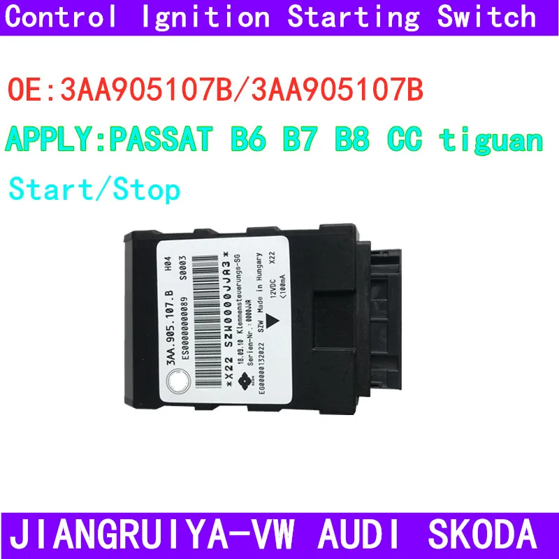 Модуль управления зажиганием PASSAT B6 B7 B8 3C CC 2 0 TSI 2014 LHD Start Stop блок ECU 3AA905107B |