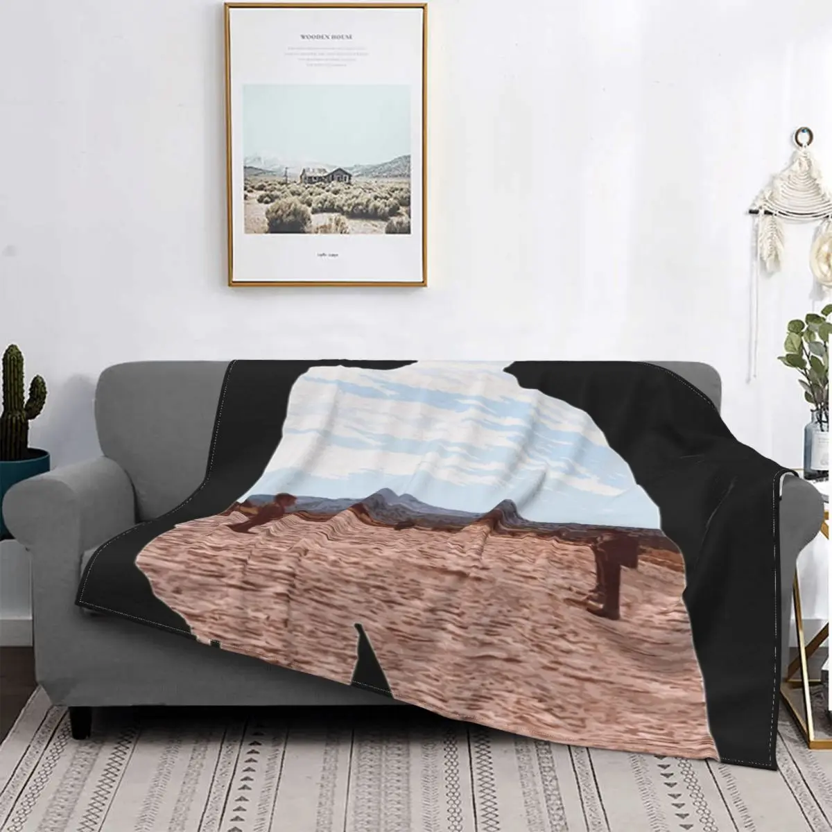 

The Good The Bad And The 2-colcha a quadros para cama, cubierta de cama, manta mullida de muselina a Куадрос, colcha de Пикник