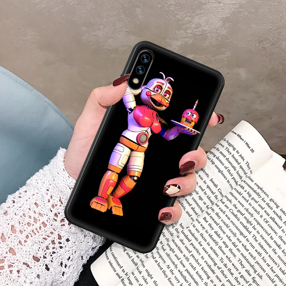 

five nights at freddys Phone Case For Huawei Honor 6A 7A 7C 8 8A 8X 9 9X 10 10i 20 Lite Pro Play black Prime Silicone Shell