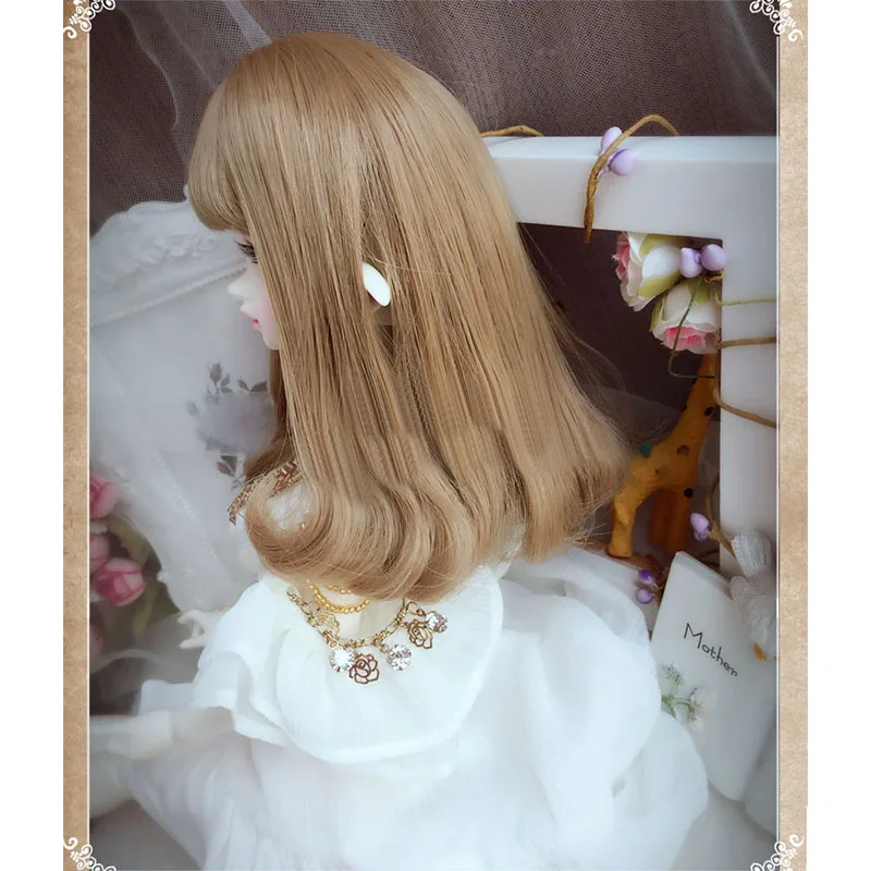 Парик для куклы Bybrana Bjd гигантский малыш высокотемпературные короткие
