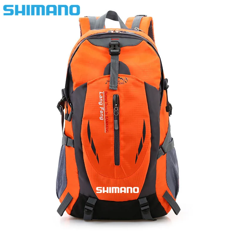 

2022 Рыболовная Сумка Shimano 50 л, спортивный рюкзак для путешествий, рыбалки, кемпинга, туризма, треккинга, дорожная водонепроницаемая сумка на п...