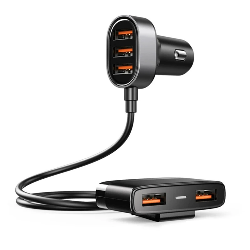 

USB-разветвитель U90C с 5 USB-портами для зарядки автомобиля