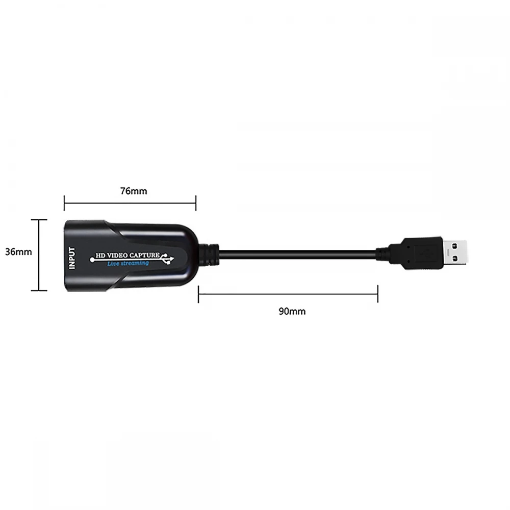 Карта захвата аудио видео удобный компактный HDMI 1080p USB 3 0 видеоадаптер с для