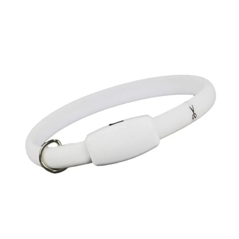 LED Pet Collar Durable Luminous Necklace With Flashing Lights Puppy Safety Glow Usb Dog Collars | Дом и сад