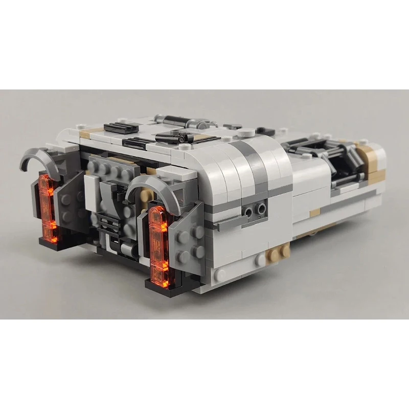 

Star Space Ship Series Wars Land Scene Speeders Model With 2 Figures Plus 2 Corellian Hound Figure Building Blocks Gift Toy
