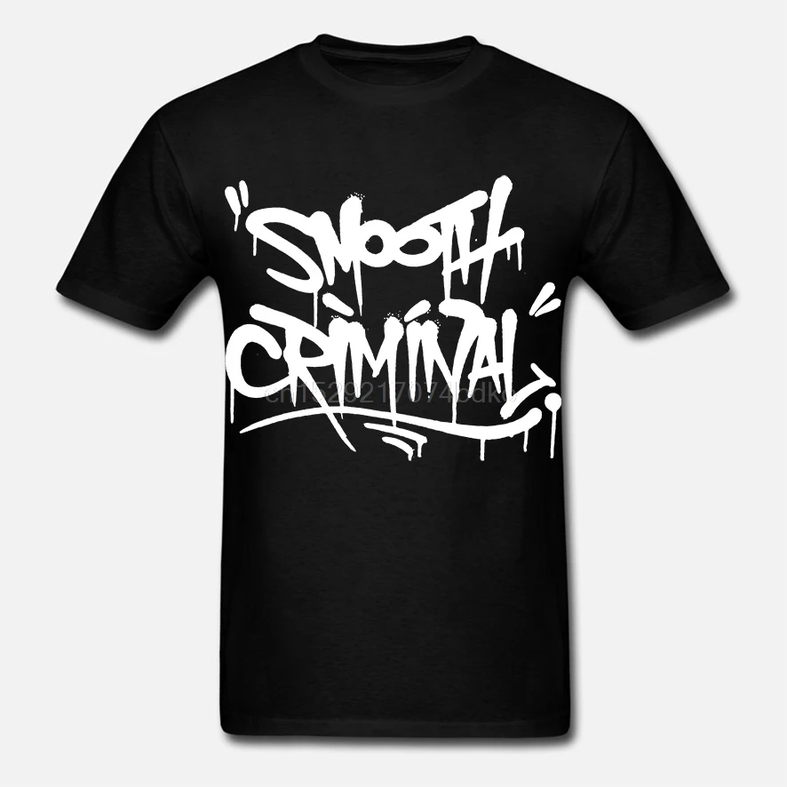 Smooth Criminal мужские Майкл Джексон индивидуальная брызг Граффити футболка Sm-3XL |