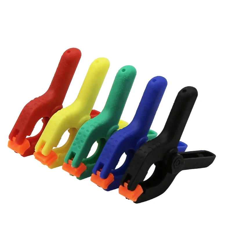 

Цвет зажим для обработки дерева Пластик фон clip 2 дюймов нейлоновый пружинный зажим для крепления Деревообрабатывающие инструменты