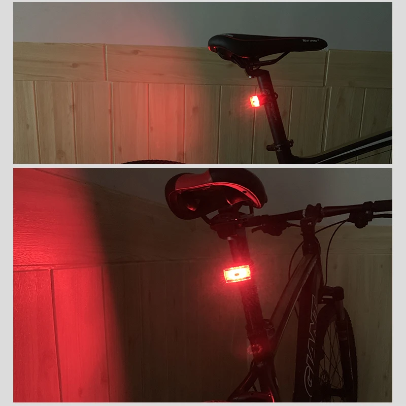 West biking Водонепроницаемый велосипед задний фонарь для верховой езды задняя фара светодиодная USB Перезаряжаемый горный велосипед велосипедный шлем свет велосипедная лампа