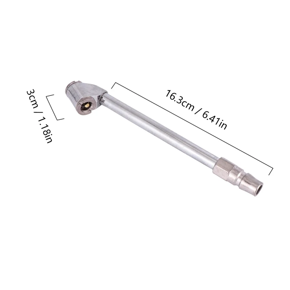

1 Pc Car Tire Inflator Nozzle Motorbike Tyre Extension Adapter