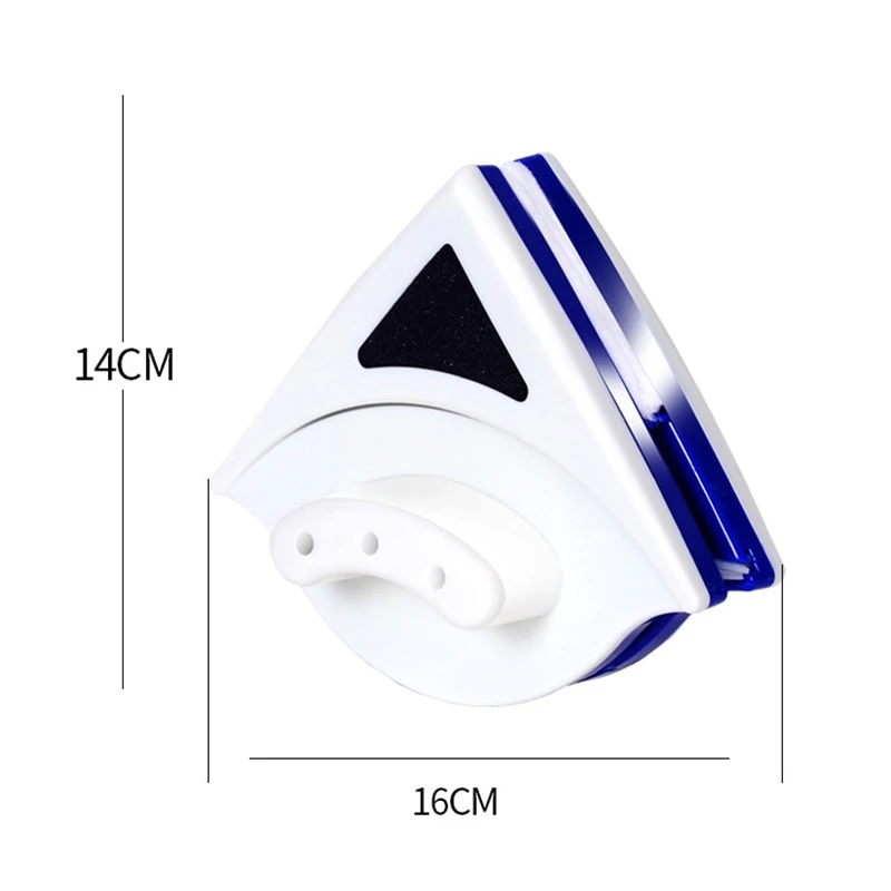 Щетка для мытья окон и стекол двусторонняя магнитная щетка чистящий инструмент