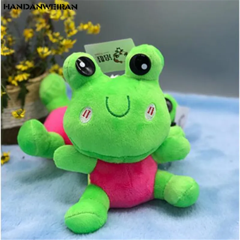 

19CM Stuffed Plush Toys New 1Pcs Frog Plush Toy Holiday Gift Animal Cheap For Childs&Girls&Boys Drop Shipping HANDANWEIRAN