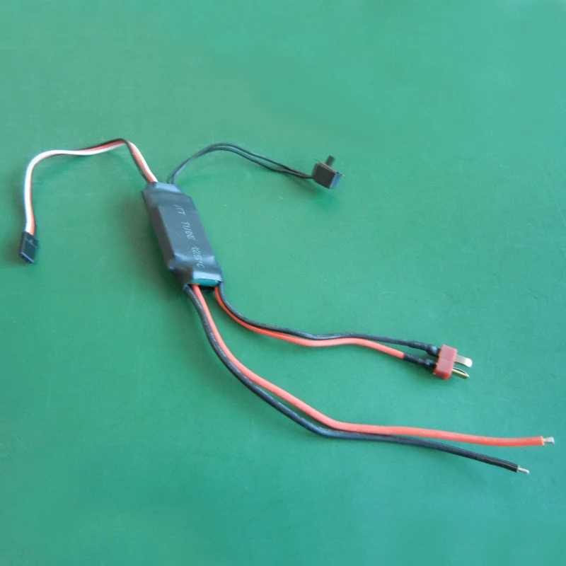 

40A 2-6S двунаправленный матовый ESC с защитой от перегрева, двухсторонний электрический регулятор скорости, средний тормоз для моделей RC