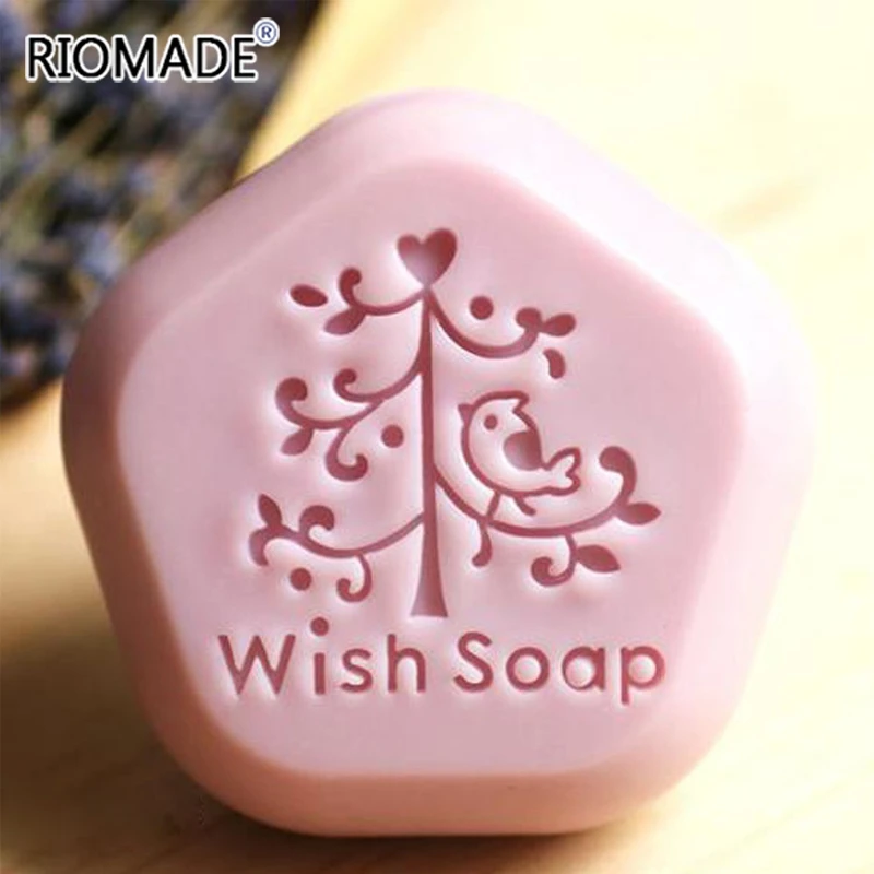 Прозрачное желанное мыло с изображением дерева печать прозрачное Птичье дерево