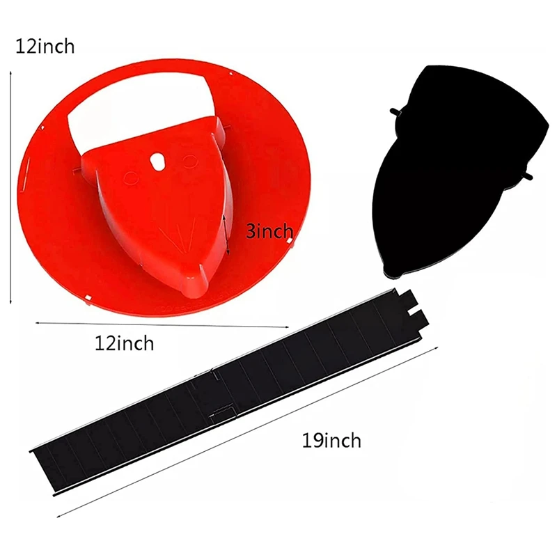 

Mouse Trap 2 Pack, Flip N Slide Bucket Lid Rat Trap, Auto Reset Multi Catch Mice Trap,5 Gallon Bucket Compatible