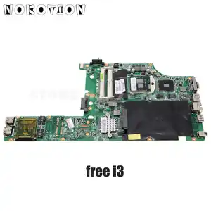 nokotion laptop motherboard for lenovo thinkpad e40 mainboard 63y2134 da0gc5mb8f0 hm55 ddr3 hd4500 gpu free i3 free global shipping