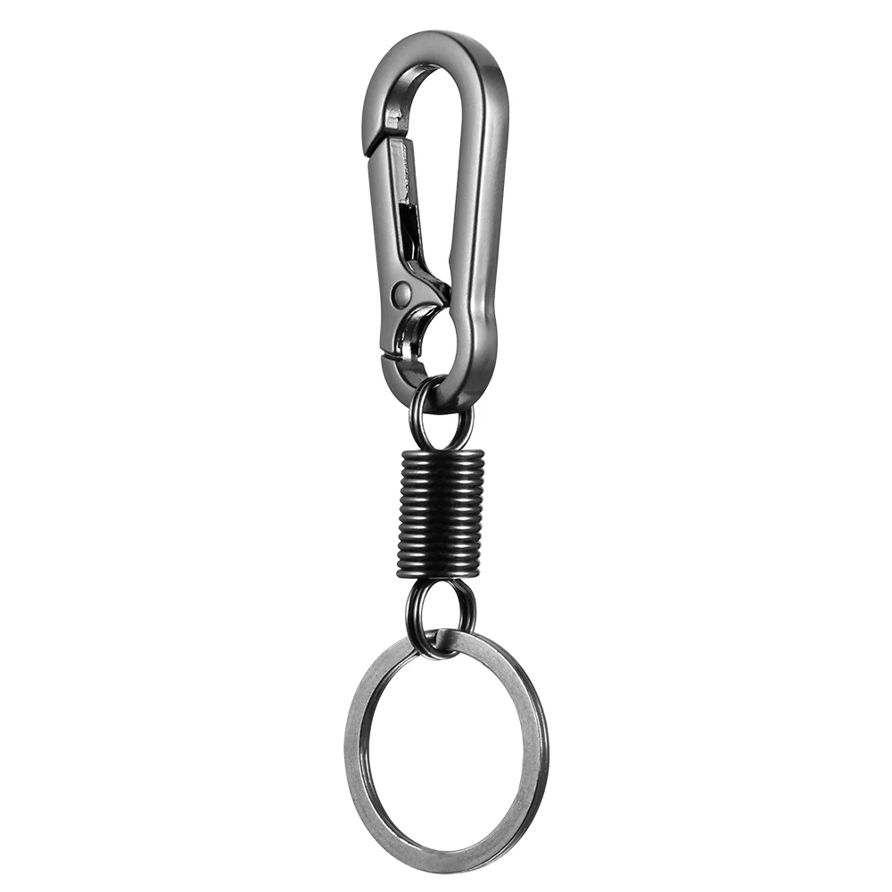 Heavy Duty Carabiner Spring Snap Hook EDC Safety Buckle for Climbing Sport Yoga Hammock Swing Keychains Holds Up | Спорт и