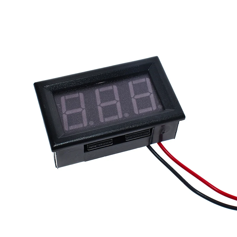 Мини светодиодный цифровой вольтметр детектор постоянного тока 4 5-30 в 12 В 24