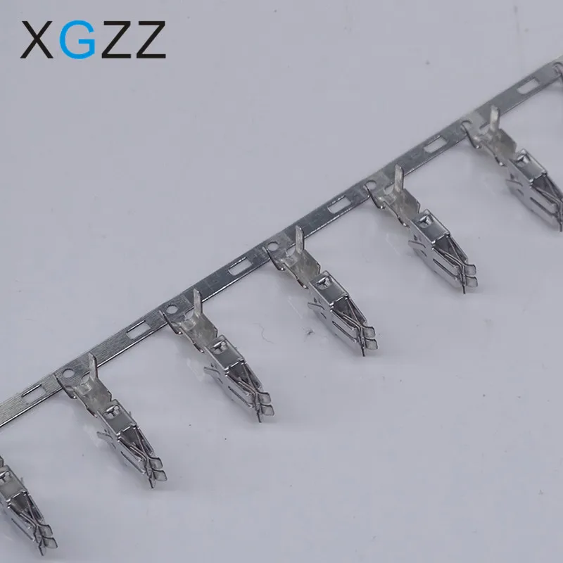 Обжимные клеммы предохранителя 100 шт./лот (штифты) для ремонта провода 1 5 907 мм2 Audi VW Skoda VAG N 327 03 000979227E|Кабели и