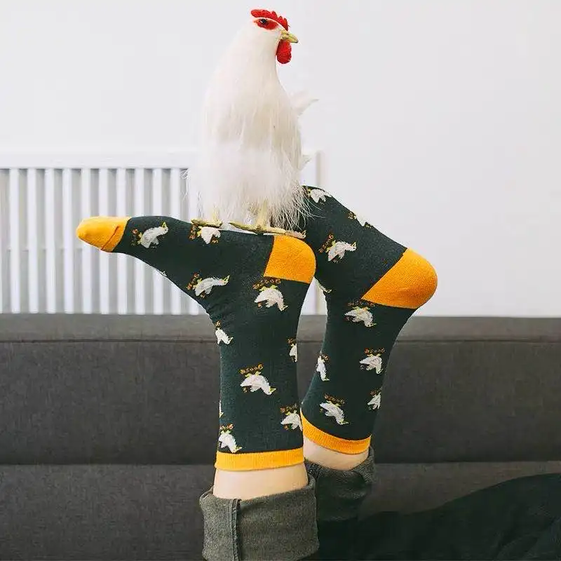 Наши майки 2020 женские хлопковые носки Harajuku модные парные мужские и цветные с