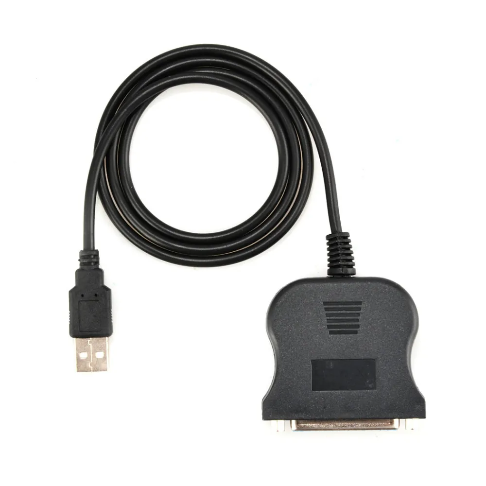 

USB To Parallel Printer Cable Adapter USB 2.0 Male to DB25 Female Parallel Port Printer Converter Cable IEEE 1284 for Computer