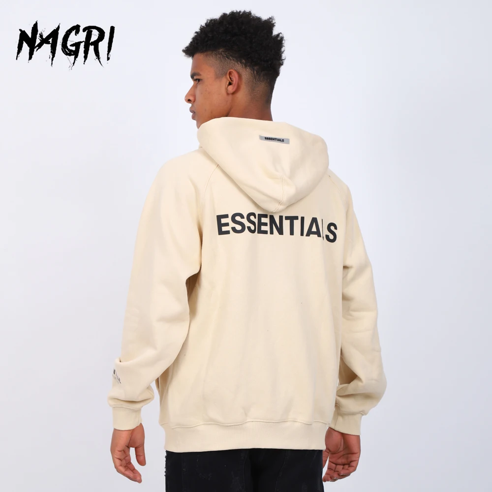 

NAGRI Essentials Jacket Coat Men Running Jacket Zipper Sweatshirt Sportswear Gym Hoodies Training Clothing