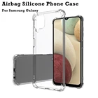 Прозрачный противоударный чехол для Samsung Galaxy A52 A52S A72 A32 A12 5G A51 A71 A50 A50S A21S A31 A30S M40S, силиконовый чехол