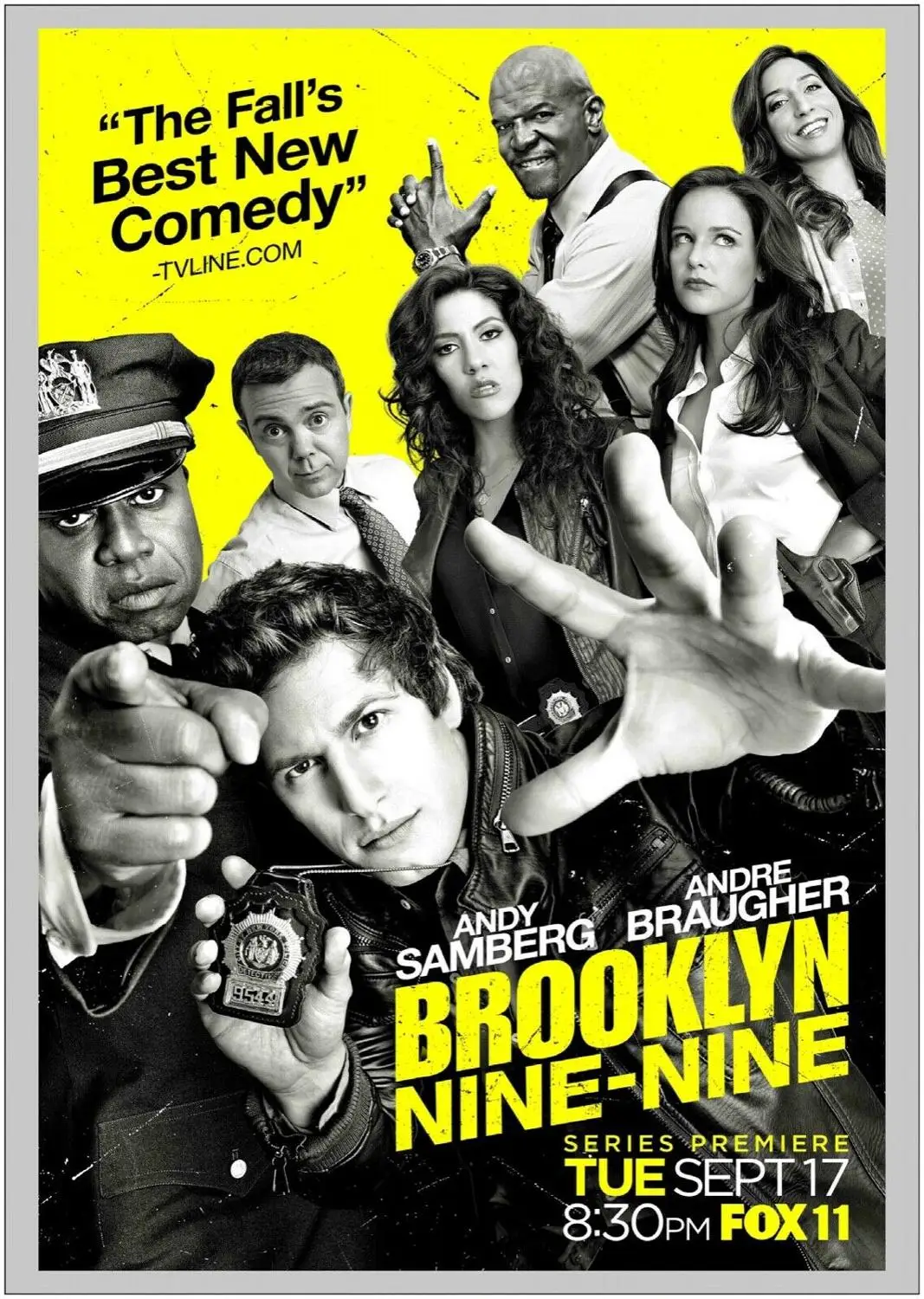 Brooklyn Nine TV Show Art Film Print Silk Poster Home Wall Decor 24x36inch | Дом и сад
