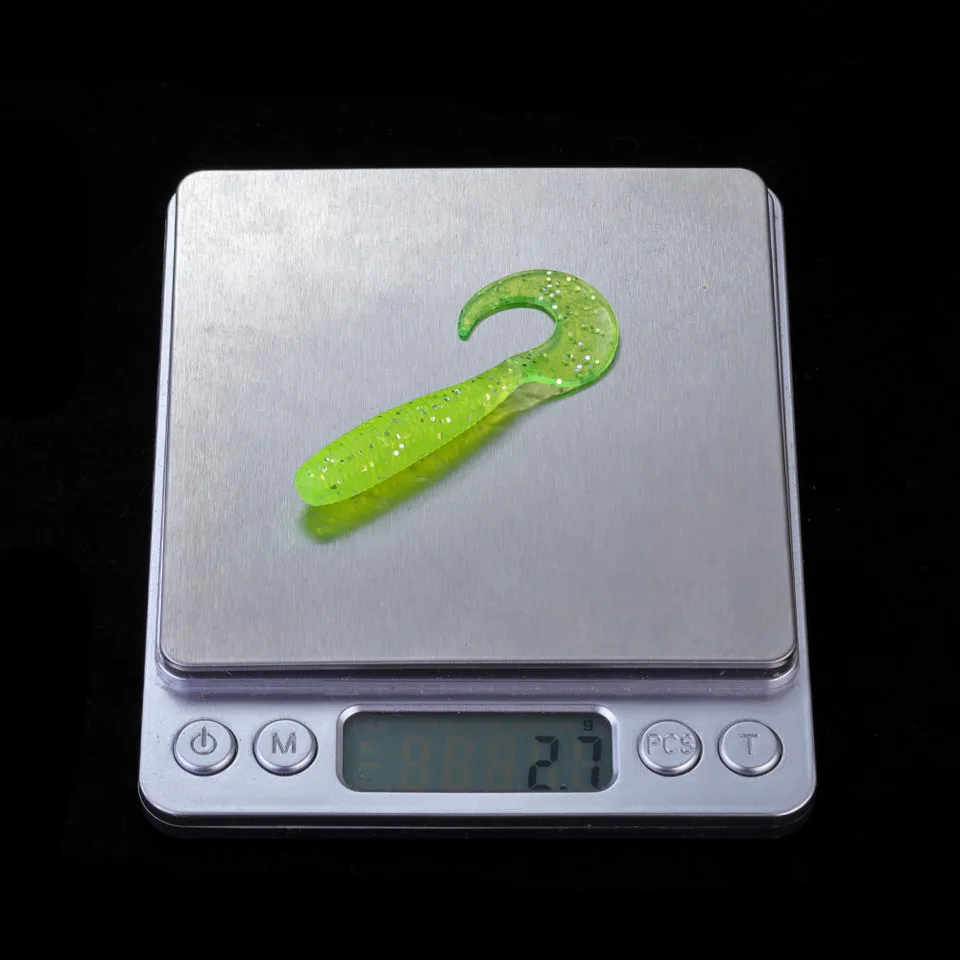 Walk Fish 10 шт./лот 65 мм 2 7 г мягкая резиновая приманка рыболовная джиг-воблер Мягкая в