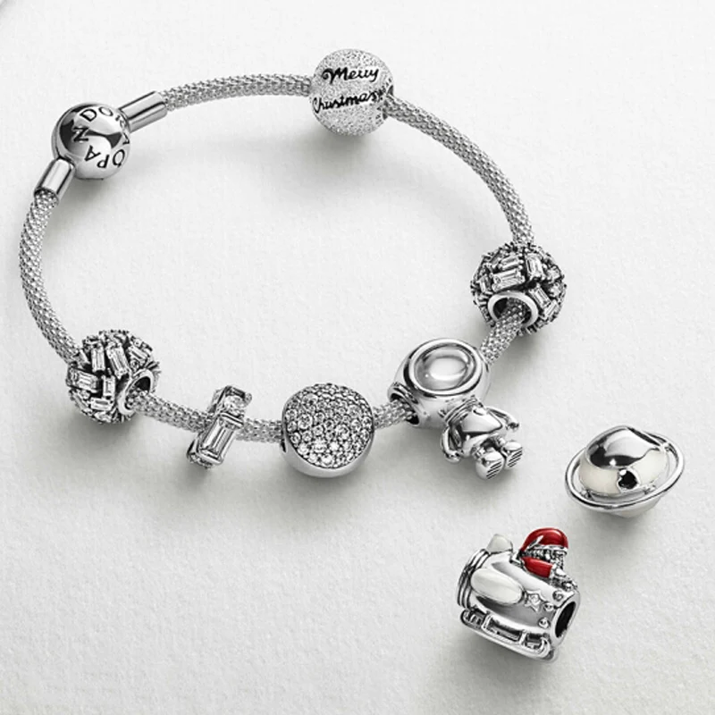 

New Pandora 925 Silver Basic High Quality Bracelet Bangle