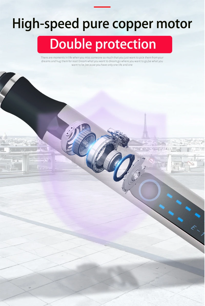 Беспроводная мини-дрель электрическая ручка для резьбы с переменной скоростью USB