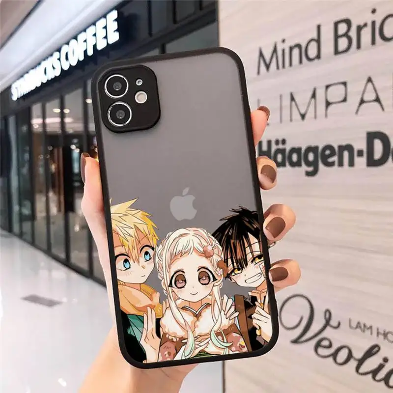 

Jibaku Shounen Hanako kun Phone Case For iphone 12 11 8 7 plus mini x xs xr pro max matte transparent cover