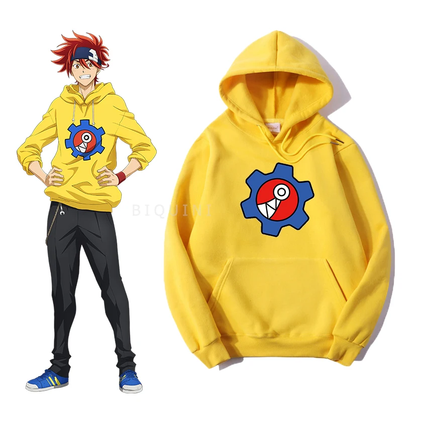 

SK8 The Infinity Reki Yellow Hoodie Women/Men Skateboard Cool Boy Same Style Carton Logo Unisex Sweatshirt Spring Streetwear Top