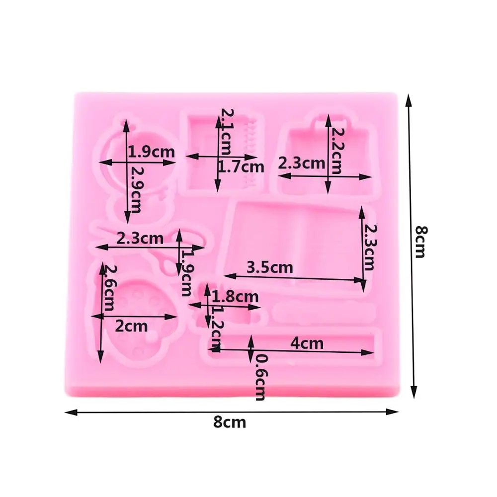 3D книжка глобус силиконовые формы обучающий инструмент форма для помадки
