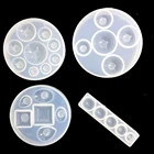 1 шт. DIY полусфера форма шара 3D форма драгоценный камень силиконовая эпоксидная смола ожерелье кулон ювелирные инструменты аксессуары формы ремесленные подарки