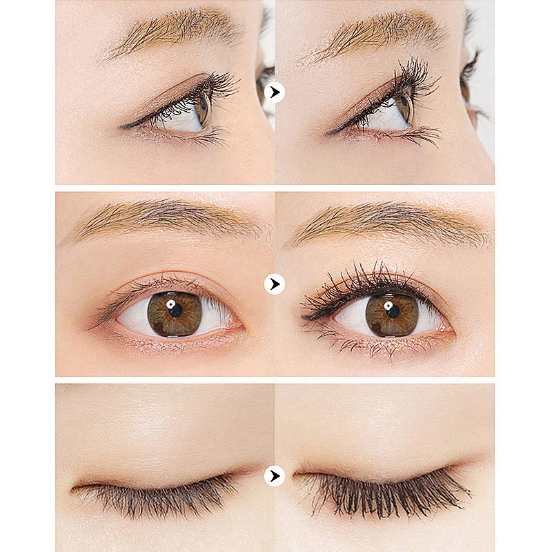 4d шелковое волокно Тушь для ресниц водостойкая объем черные ресницы макияжа