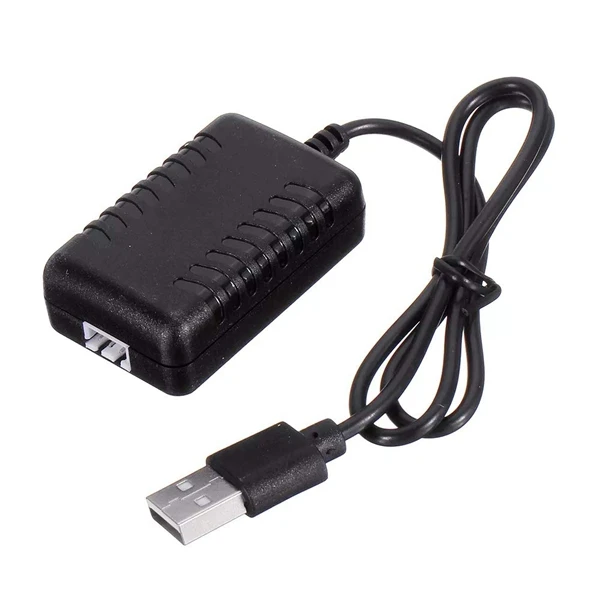 

7.4V 2000Mah 5cm XH-3P Quick USB Charger for Wl toys 144001 XK K130 12428 A959 A959-B A979 A979-B K989 K969 RC Car Vehicle Model