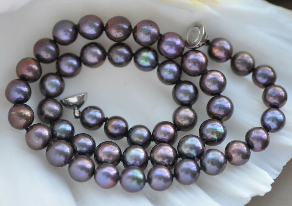 

Ожерелье-чокер женское с натуральным пресноводным жемчугом, 9-10 мм