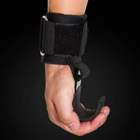 Крюки для пауэрлифтинга. Облегчают нагрузку на кисти рук и предплечье при тяговых упражнениях.#3